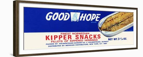 Good Hope Kipper Snacks-null-Framed Premium Giclee Print