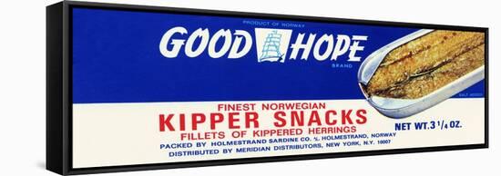 Good Hope Kipper Snacks-null-Framed Stretched Canvas