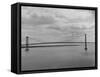 Good Horizontal View of the Delaware Memorial Bridge-Ralph Morse-Framed Stretched Canvas