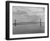 Good Horizontal View of the Delaware Memorial Bridge-Ralph Morse-Framed Photographic Print