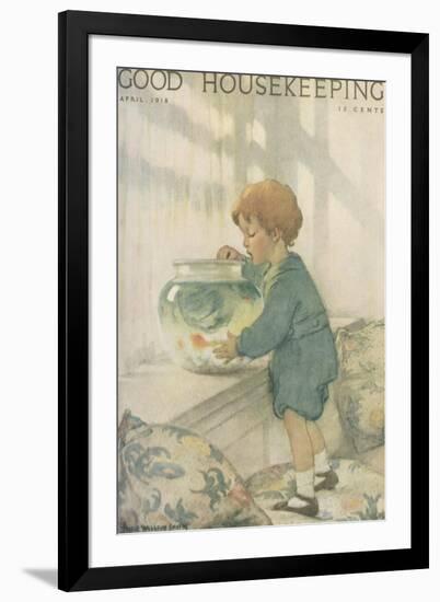 Good Housekeeping, April 1918-null-Framed Art Print