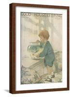 Good Housekeeping, April 1918-null-Framed Art Print