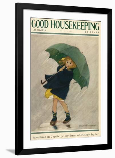 Good Housekeeping, April 1922-Jessie Willcox-Smith-Framed Art Print