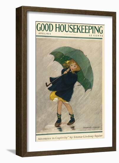 Good Housekeeping, April 1922-Jessie Willcox-Smith-Framed Art Print