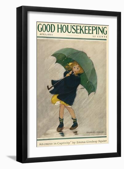 Good Housekeeping, April 1922-Jessie Willcox-Smith-Framed Art Print