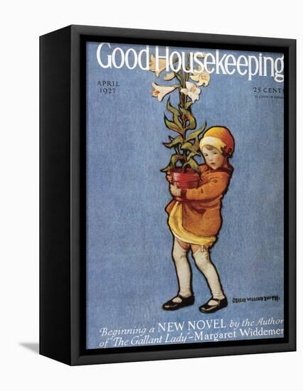 Good Housekeeping, April, 1927-null-Framed Stretched Canvas