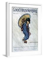 Good Housekeeping, April, 1930-null-Framed Art Print