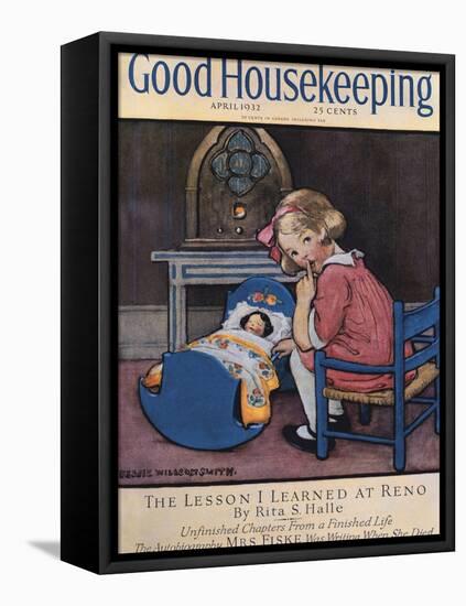 Good Housekeeping, April, 1932-null-Framed Stretched Canvas