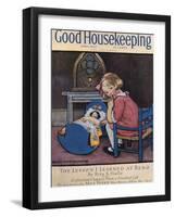 Good Housekeeping, April, 1932-null-Framed Art Print