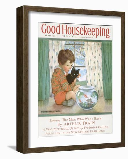 Good Housekeeping, April 1933-null-Framed Art Print