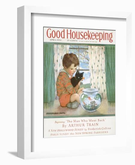 Good Housekeeping, April 1933-null-Framed Art Print