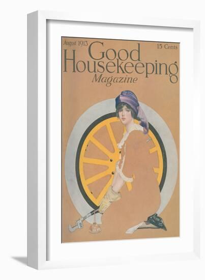 Good Housekeeping, August 1913-null-Framed Art Print