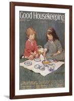 Good Housekeeping, August, 1924-null-Framed Art Print