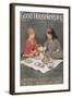 Good Housekeeping, August, 1924-null-Framed Art Print