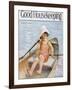 Good Housekeeping, August, 1927-null-Framed Art Print