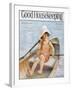 Good Housekeeping, August, 1927-null-Framed Art Print