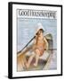 Good Housekeeping, August, 1927-null-Framed Premium Giclee Print