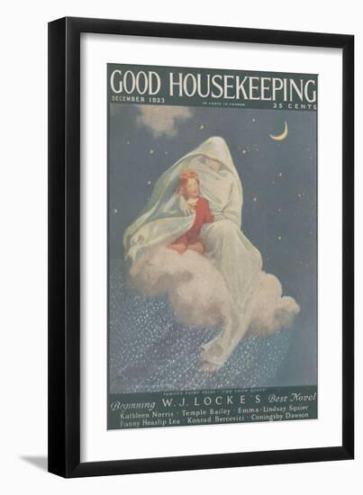 Good Housekeeping, December 1923-null-Framed Art Print