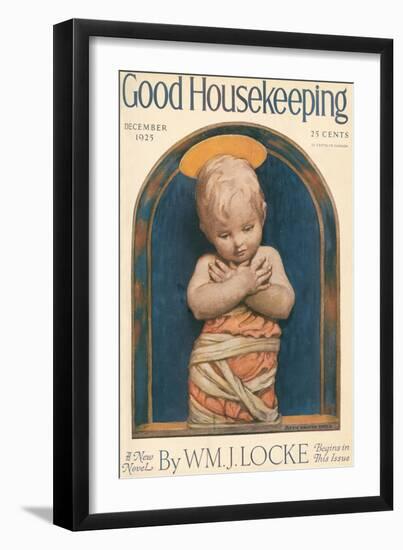 Good Housekeeping, December 1925-null-Framed Art Print