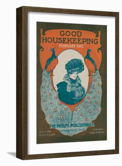 Good Housekeeping, February 1902-null-Framed Art Print