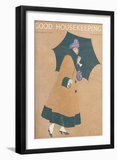 Good Housekeeping, February 1917-null-Framed Art Print