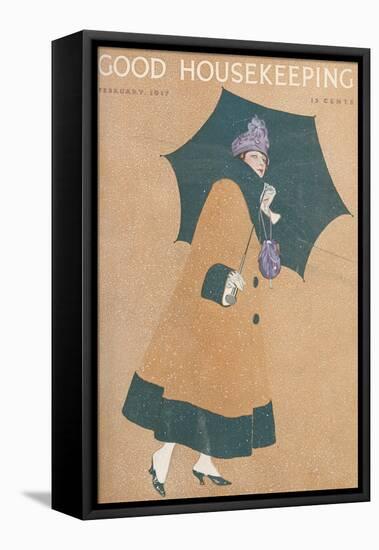 Good Housekeeping, February 1917-null-Framed Stretched Canvas