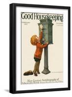 Good Housekeeping, February 1927-null-Framed Art Print