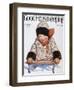 Good Housekeeping, February, 1930-null-Framed Art Print