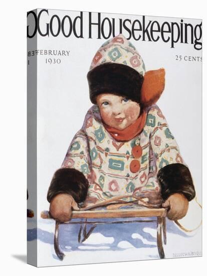 Good Housekeeping, February, 1930-null-Stretched Canvas