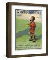 Good Housekeeping Front Cover June 1932-Jessie Willcox-Smith-Framed Photographic Print