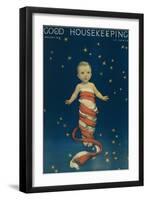 Good Housekeeping, January 1918-null-Framed Art Print