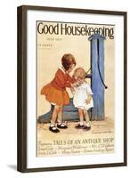 Good Housekeeping, July, 1927-null-Framed Art Print