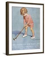 Good Housekeeping, July, 1928-null-Framed Art Print