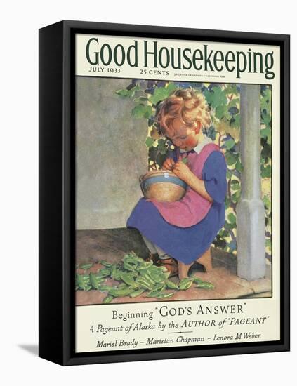 Good Housekeeping, July 1933-null-Framed Stretched Canvas