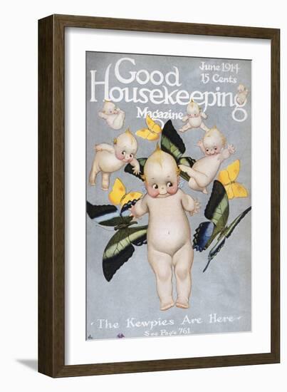 Good Housekeeping, June, 1914-null-Framed Art Print