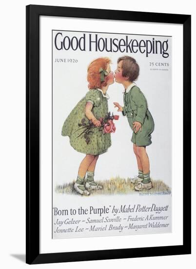 Good Housekeeping, June, 1926-null-Framed Art Print
