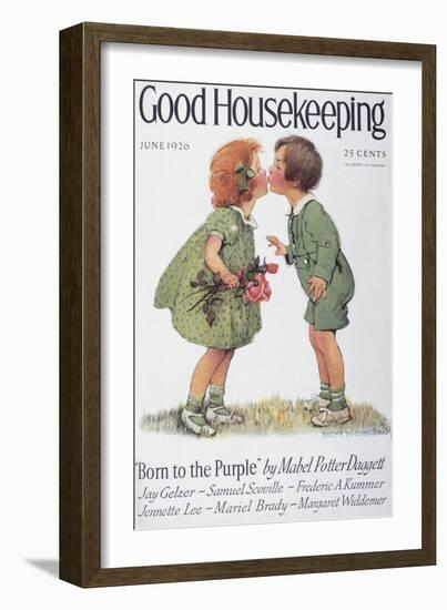 Good Housekeeping, June, 1926-null-Framed Art Print