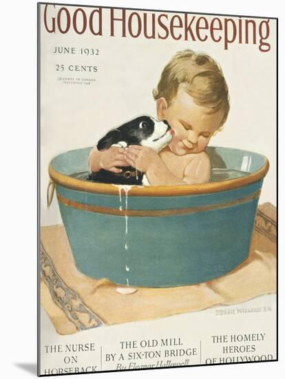 Good Housekeeping, June, 1932-null-Mounted Premium Giclee Print