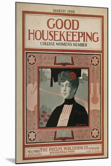 Good Housekeeping, March 1902-null-Mounted Art Print