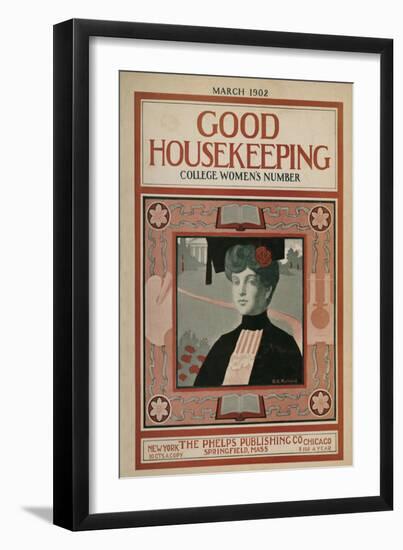 Good Housekeeping, March 1902-null-Framed Art Print