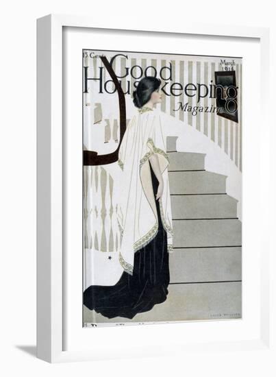 Good Housekeeping, March 1914-null-Framed Art Print