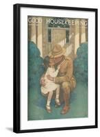 Good Housekeeping, March 1918-null-Framed Art Print