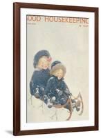 Good Housekeeping, March 1919-null-Framed Art Print