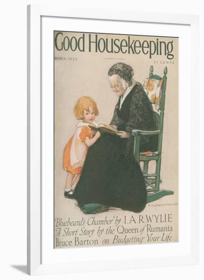 Good Housekeeping, March 1925-null-Framed Art Print