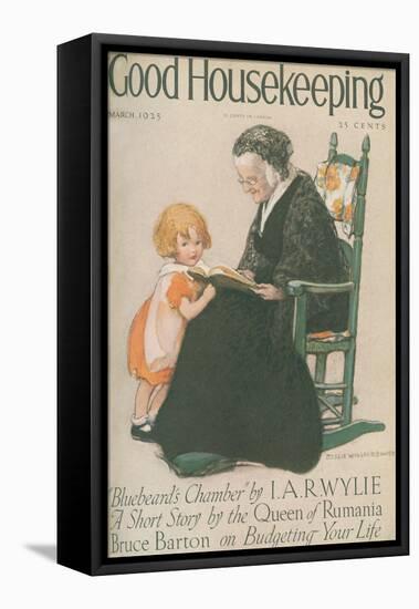 Good Housekeeping, March 1925-null-Framed Stretched Canvas