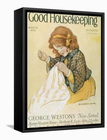 Good Housekeeping, March, 1926-null-Framed Stretched Canvas