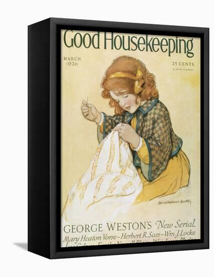 Good Housekeeping, March, 1926-null-Framed Stretched Canvas