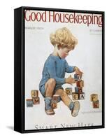 Good Housekeeping, March, 1929-null-Framed Stretched Canvas