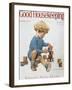 Good Housekeeping, March, 1929-null-Framed Art Print