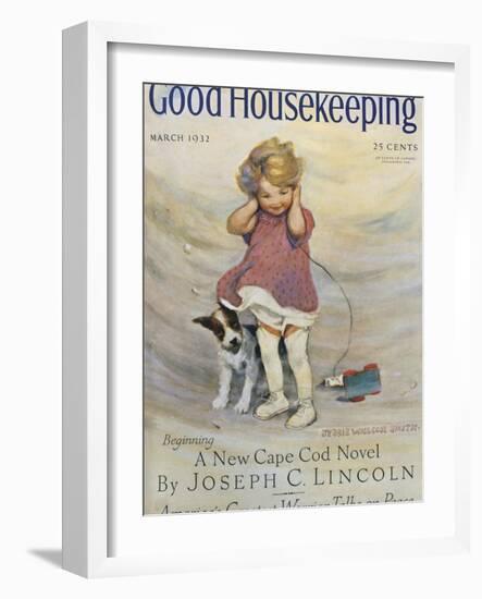 Good Housekeeping, March, 1932-null-Framed Art Print